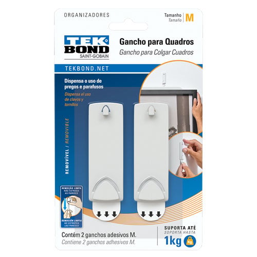 Gancho Adhesivo Cuadro